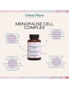 Menopause Cell Complex | Reduction of hot flashes and night sweats - Cellula Pharm 2