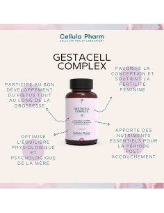 Gestacell Complex | Nutritional supplement for conception and pregnancy - Cellula Pharm 2