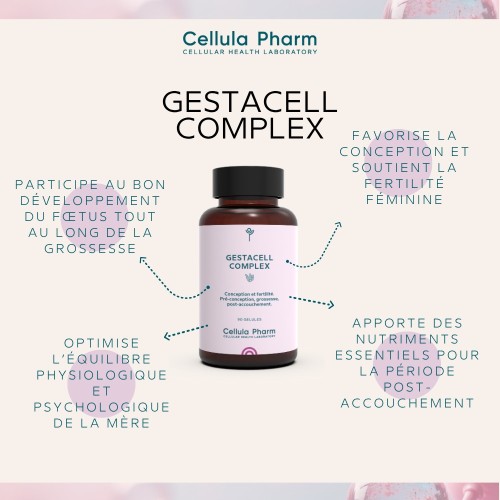 Gestacell Complex | Nutritional supplement for conception and pregnancy - Cellula Pharm