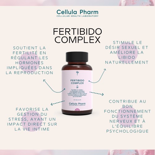 Fertibido Complex | Fertility and libido booster - Cellula Pharm