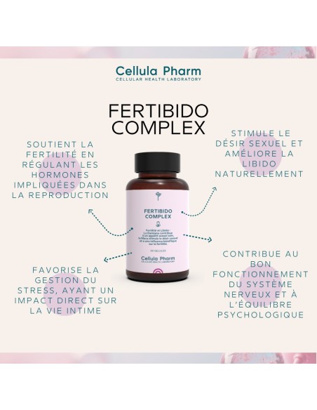 Fertibido Complex | Fertility and libido booster - Cellula Pharm