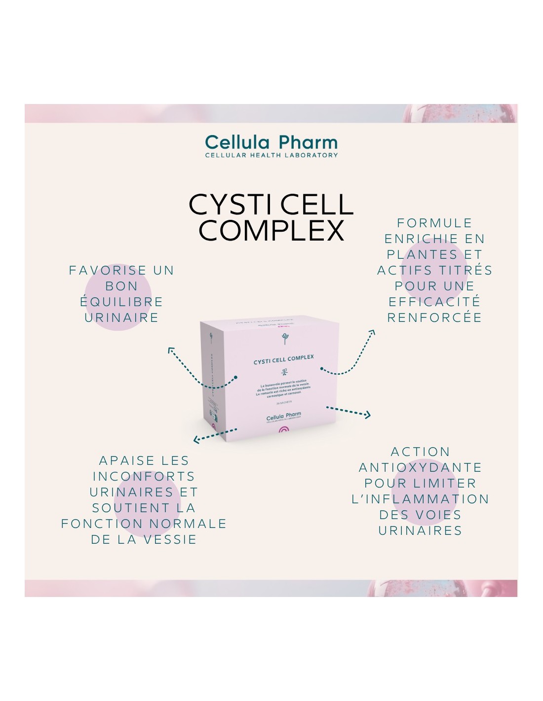 Cysti Cell Complex Confort Urinaire Cellula Pharm