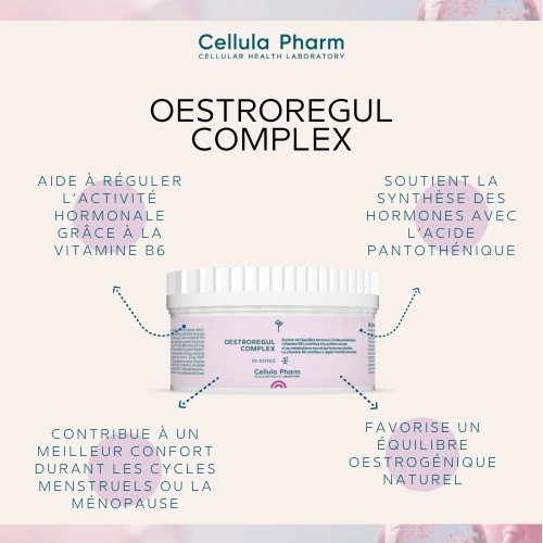 OestroRegul Complex - Complément alimentaire pour réguler l'équilibre hormonal féminin - Bienfaits