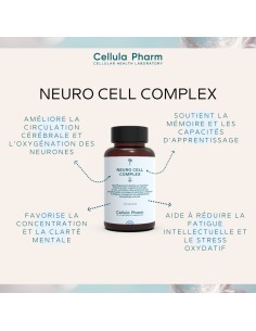 Neuro Cell Complex – Améliore la mémoire, la concentration et l'apprentissage | Cellula Pharm 2
