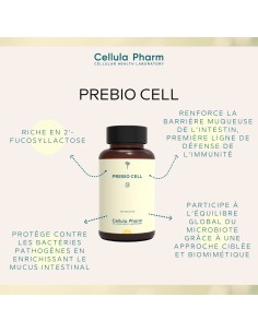 PREBIO CELL Cellula Pharm - Toute la nourriture pour votre flore intestinale en une gélule 2