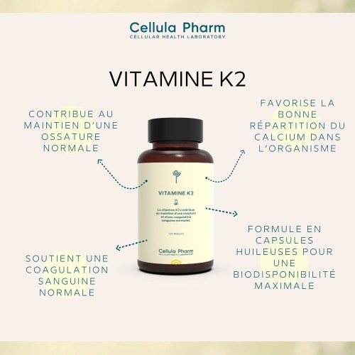 Vitamin K2 | Bone and cardiovascular health - Cellula Pharm