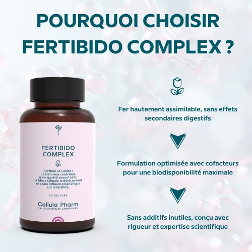 Fertibido Complex | Fertility and libido booster - Cellula Pharm