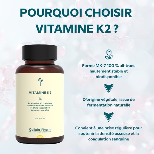 Vitamin K2 | Bone and cardiovascular health - Cellula Pharm