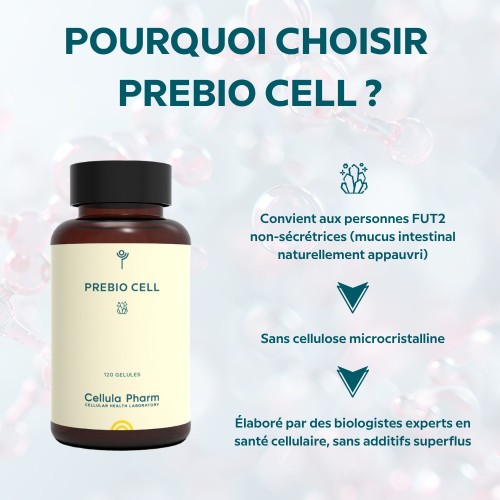 PREBIO CELL | Innovative prebiotic to strengthen the intestinal microbiota - Cellula Pharm