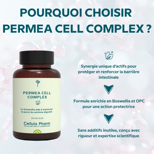 Permea Cell Complex | Digestive wall support and immune enhancement - Cellula Pharm