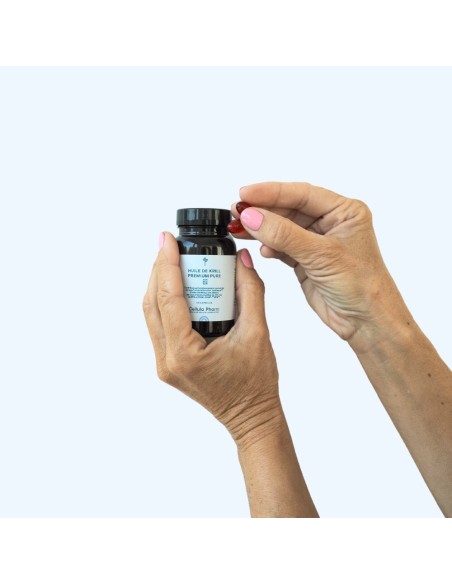Krill Oil Premium Pure | Omega-3 rich in phospholipids & astaxanthin - Cellula Pharm