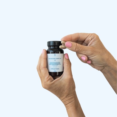 Magnezen Complex – Magnésium, Valériane et Rhodiola pour réduire le stress et améliorer le sommeil | Cellula Pharm - Visuel