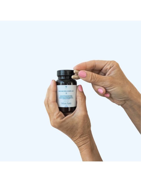 Magnezen Complex – Magnésium, Valériane et Rhodiola pour réduire le stress et améliorer le sommeil | Cellula Pharm - Visuel