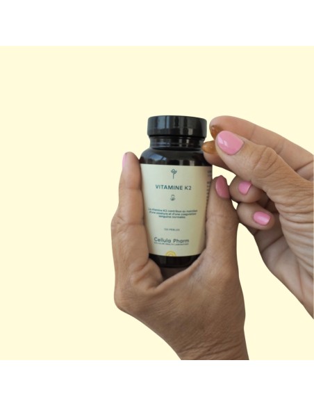 Vitamine K2 – Santé osseuse et cardiovasculaire | Cellula Pharm - Visuel