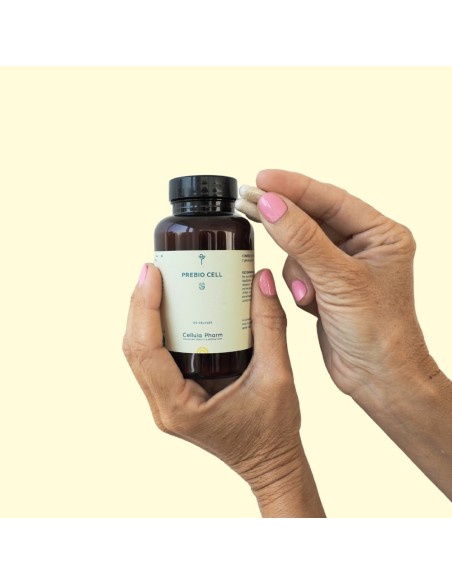 PREBIO CELL Cellula Pharm - Toute la nourriture pour votre flore intestinale en une gélule - Visuel