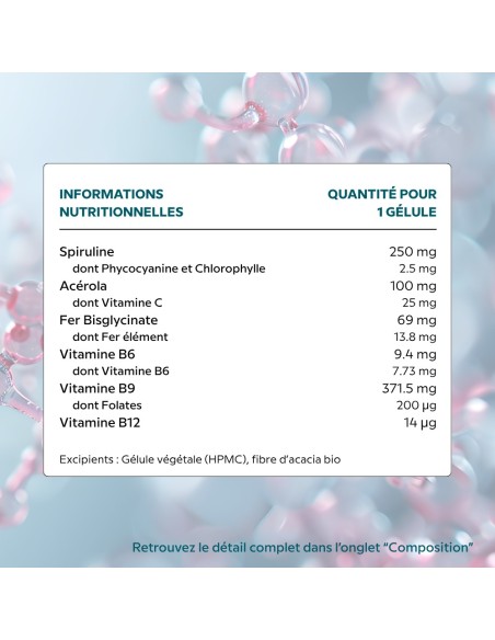 Feroptimum Complex | Highly assimilable iron supplement - Cellula Pharm