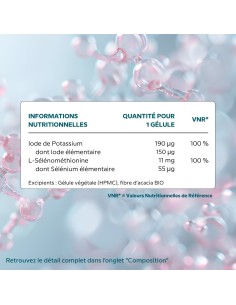 Iode+Sélénium Complex - Aide à réguler la thyroïde | Cellula Pharm 2