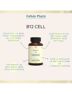 B12 CELL - Vitamine B12 méthylcobalamine - Cellula Pharm 2
