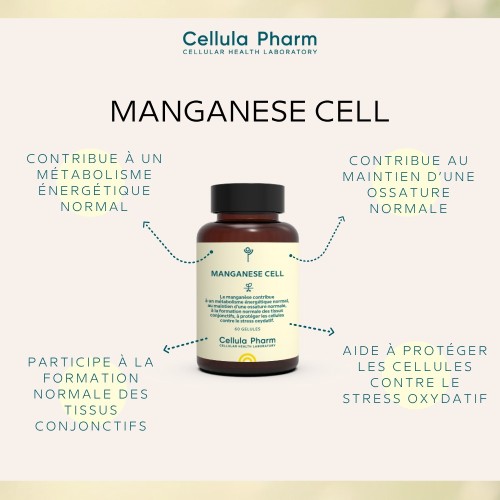 Manganese Cell - Bisglycinate : high assimilation | Cellula Pharm