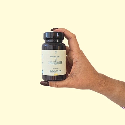 Cuivre Cell - Cuivre bisglycinate: helps maintain normal metabolism | Cellula Pharm