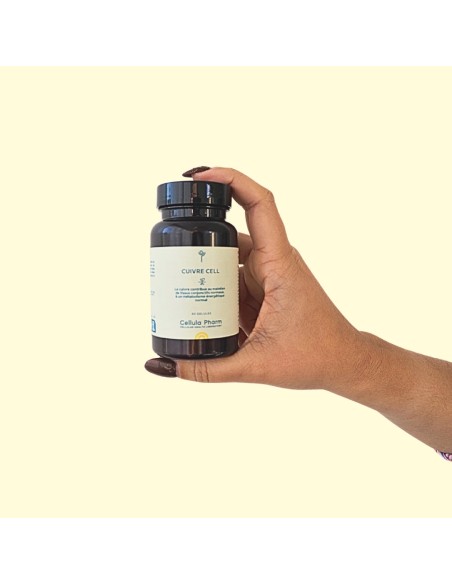 Cuivre Cell -Cuivre bisglycinate -  Cellula Pharm - Visuel produit