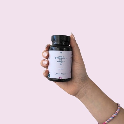 HUILE D'ARGOUSIER BIO - OMEGA 7 Cellula Pharm - Visuel produit