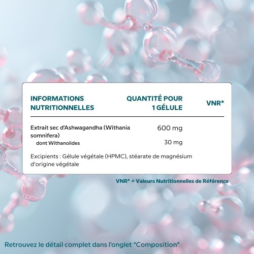 ASHWA PREMIUM BIO | Ashwagandha KSM-66 high concentration - Cellula Pharm