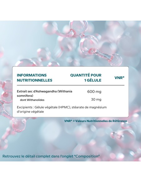 ASHWA PREMIUM BIO | Ashwagandha KSM-66 high concentration - Cellula Pharm
