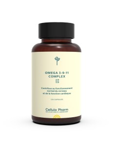 Omega 3-9-11 Complex | Brain and cardiovascular support - Cellula Pharm