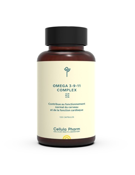 Omega 3-9-11 Complex | Brain and cardiovascular support - Cellula Pharm