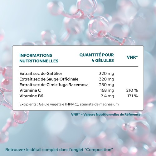 Menopause Cell Complex | Reduction of hot flashes and night sweats - Cellula Pharm