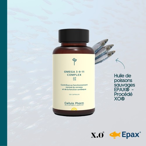 Omega 3-9-11 Complex | Brain and cardiovascular support - Cellula Pharm
