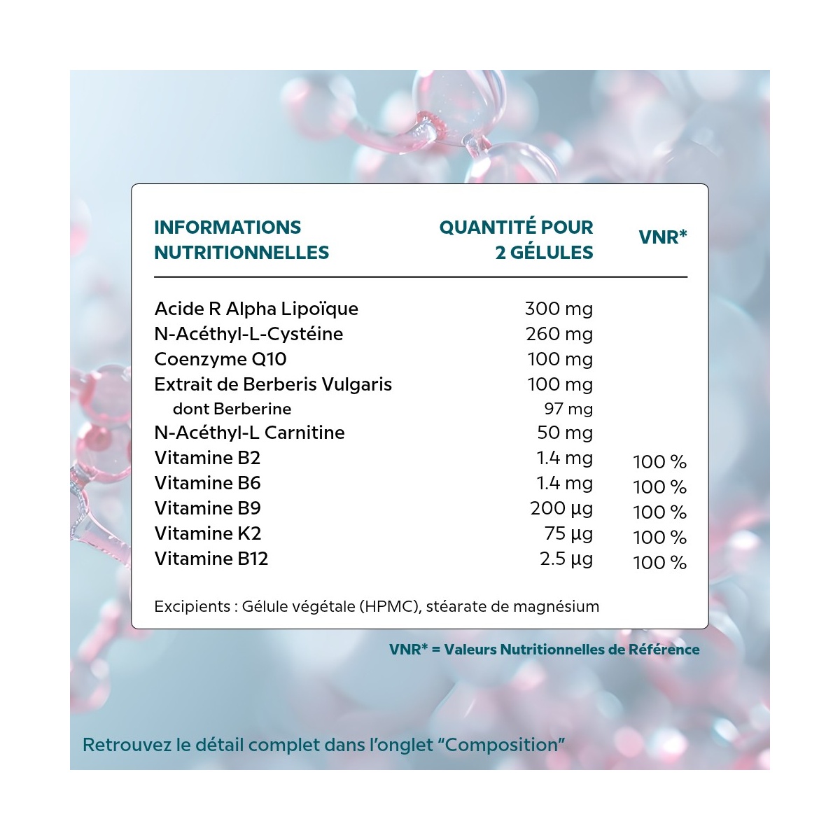 Cardio Cell Complex - Équilibre cardiovasculaire - Niers