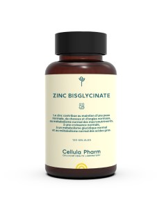 Zinc Bisglycinate | Boosts immunity and supports skin health - Cellula Pharm