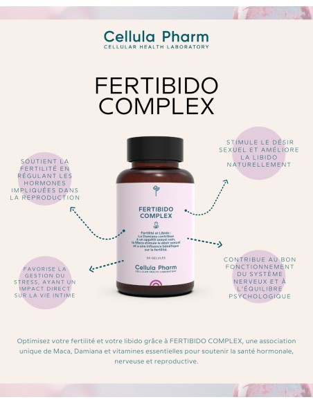 Fertibido Complex | Fertility and libido booster - Cellula Pharm