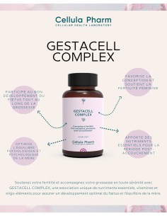 Gestacell Complex | Nutritional supplement for conception and pregnancy - Cellula Pharm 2