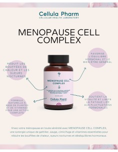 Menopause Cell Complex | Reduction of hot flashes and night sweats - Cellula Pharm 2