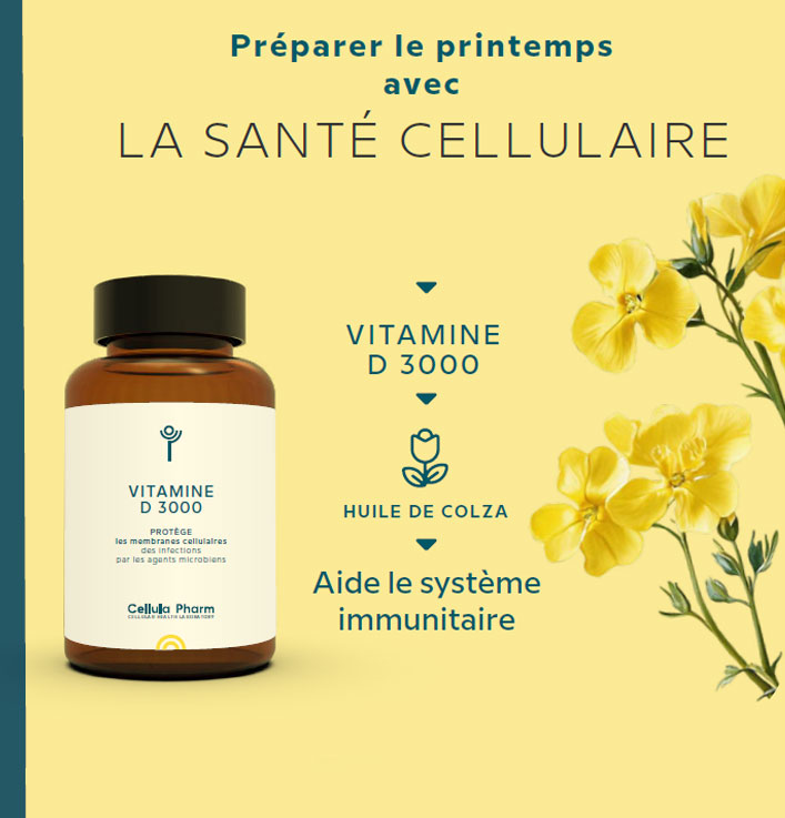 Vitamine D Cellula Pharm - Immunité